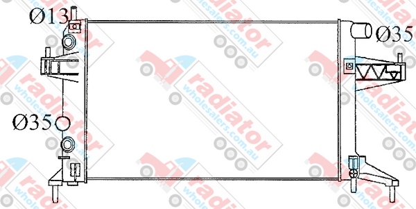 RW027126A Radiator